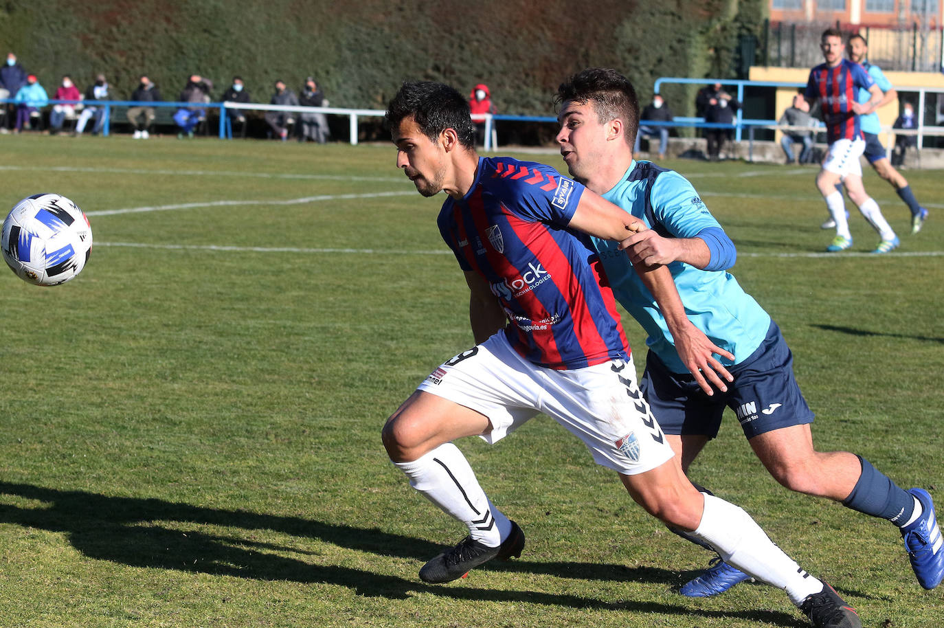 Encuentro de la tercera división entre la Granja y la Gimnástica 