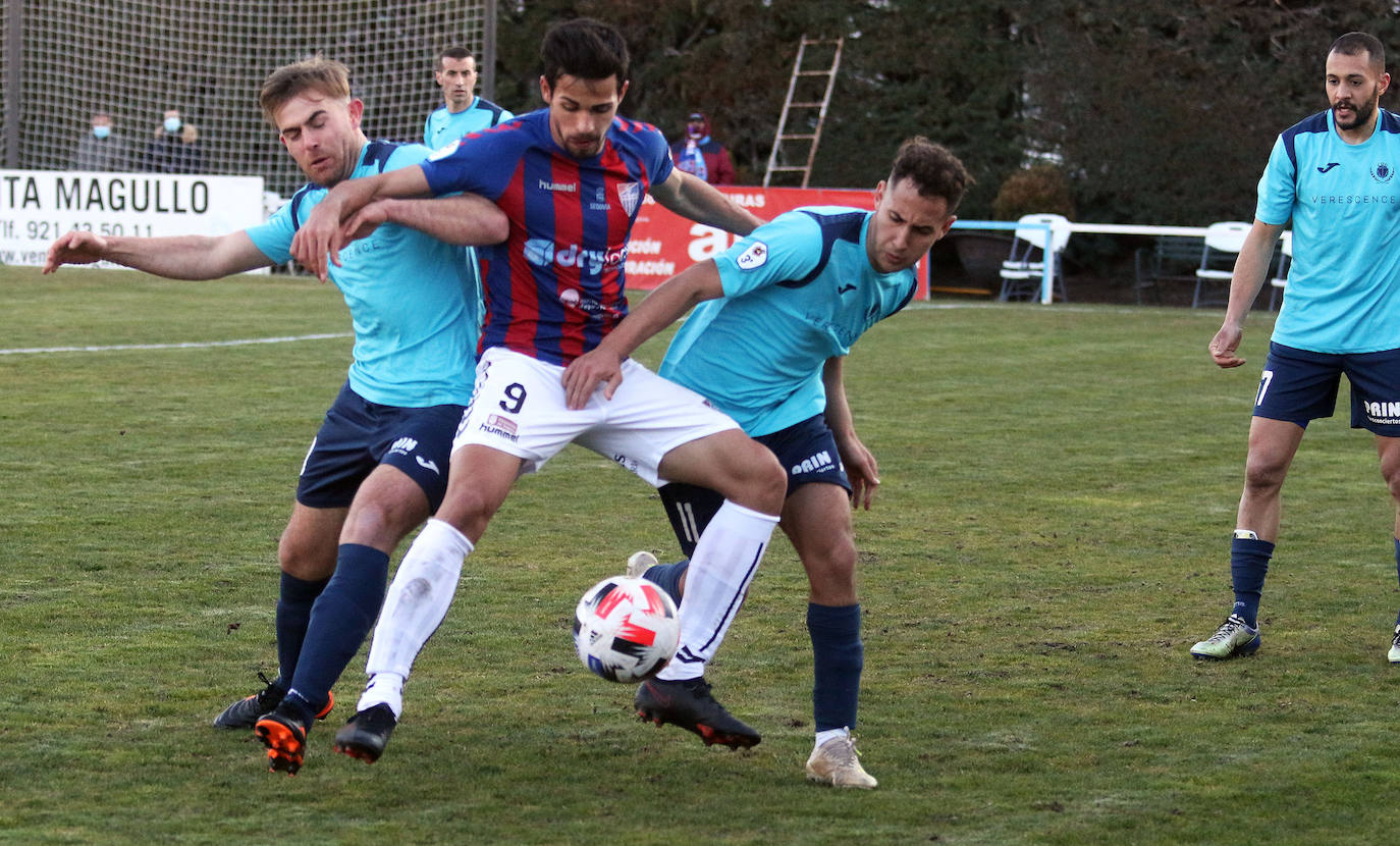 Encuentro de la tercera división entre la Granja y la Gimnástica 