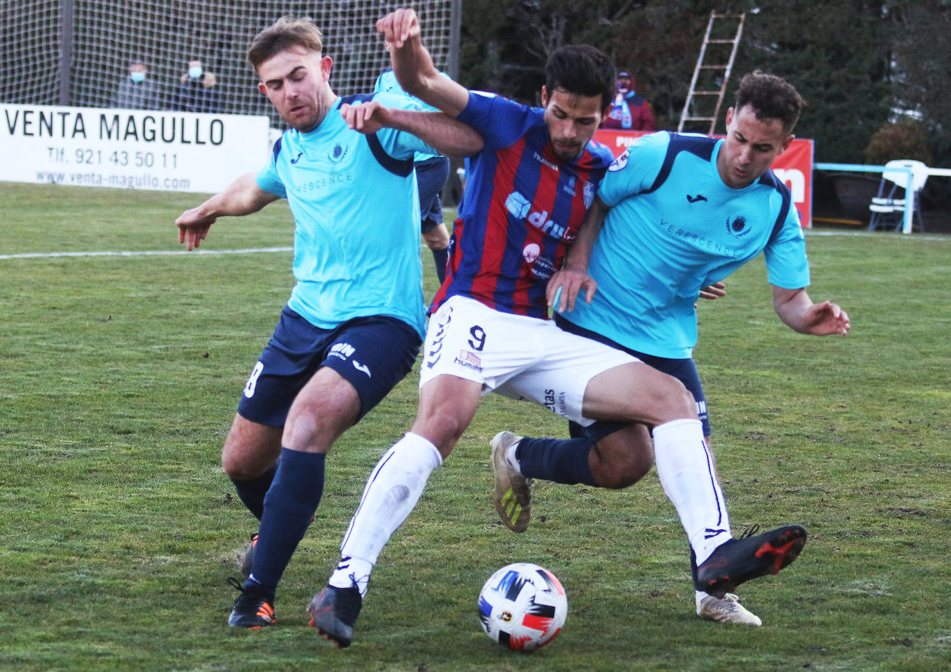 Encuentro de la tercera división entre la Granja y la Gimnástica 