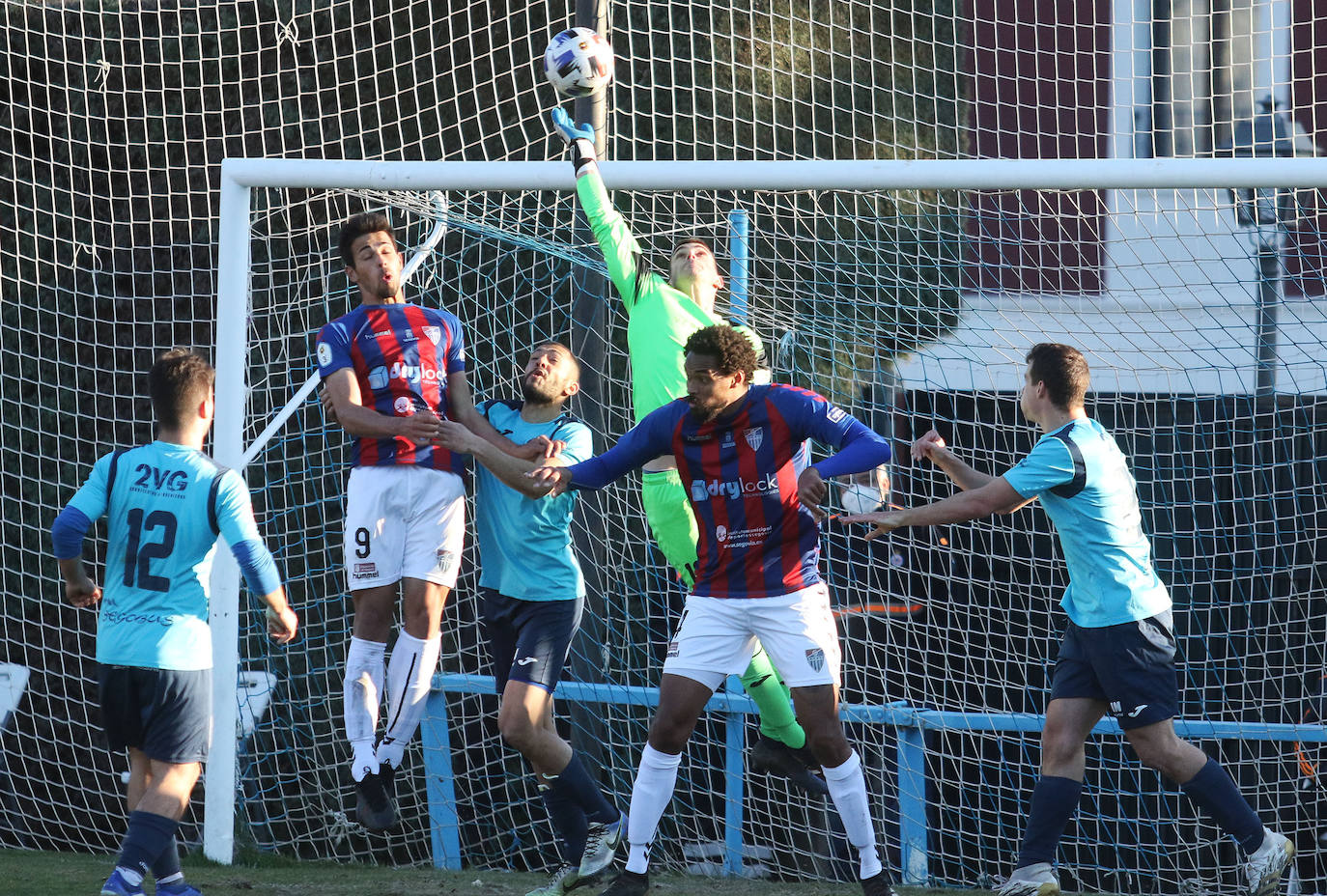 Encuentro de la tercera división entre la Granja y la Gimnástica 