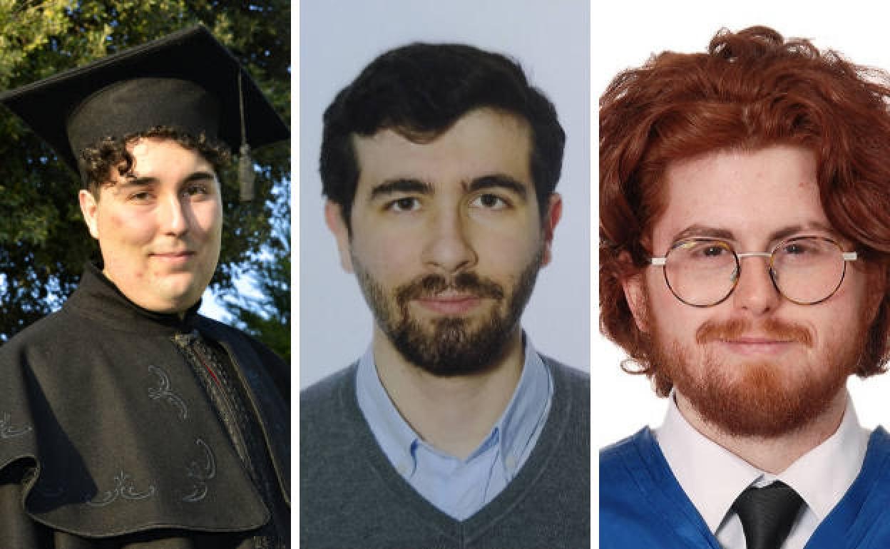 David Toledo, Gabriel Rodríguez y Rubén Calvo. 