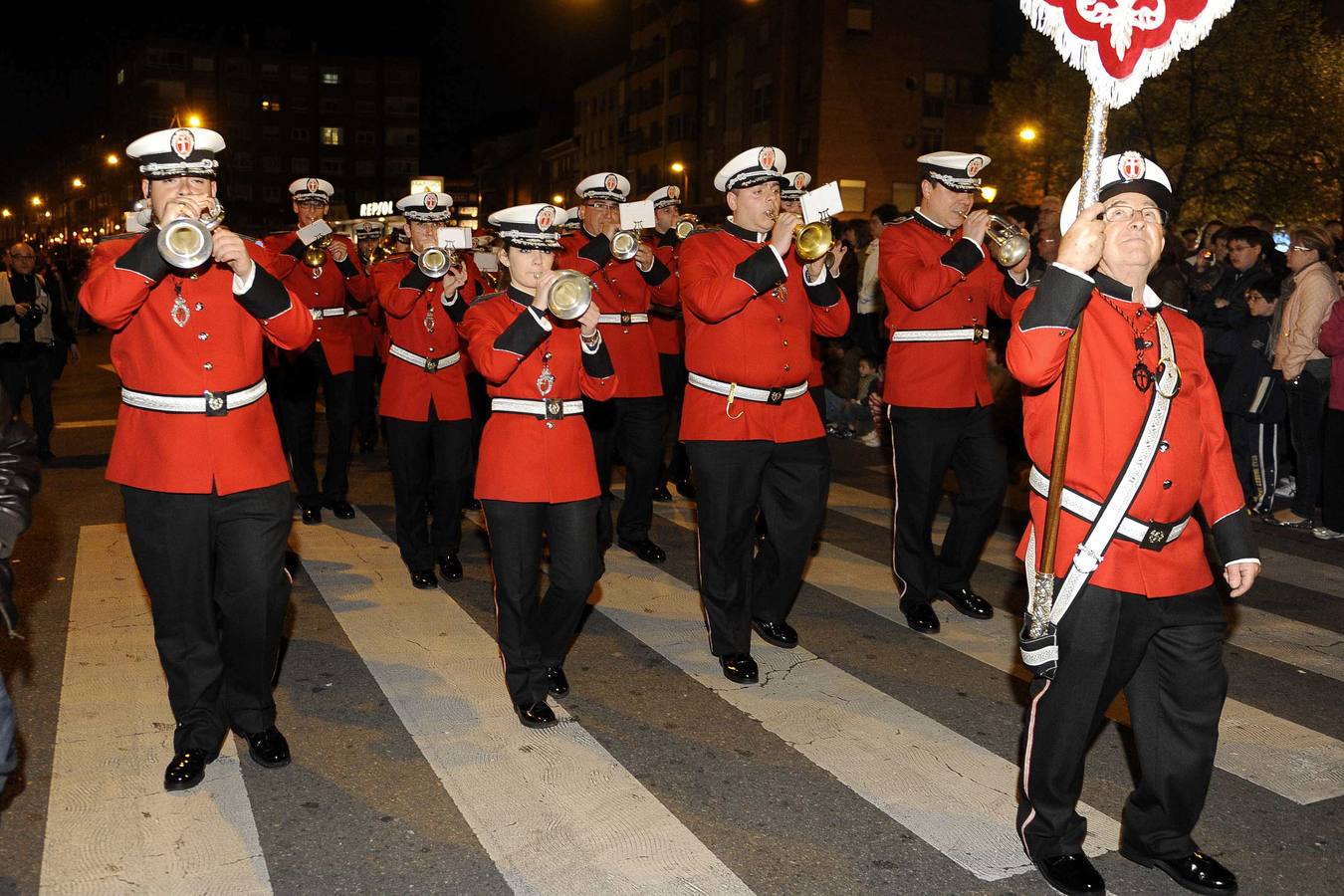 2014. Procesión de la Exaltación de la Cruz y Señora de los Dolores.