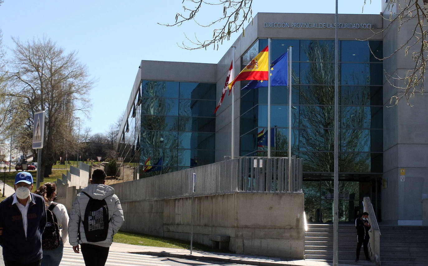 Sede del INSS en Segovia.