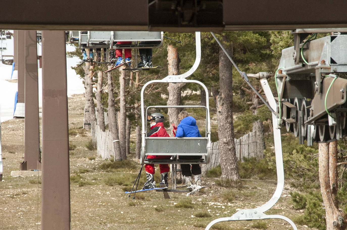 Ültimo día en las pistas de Navacerrada 