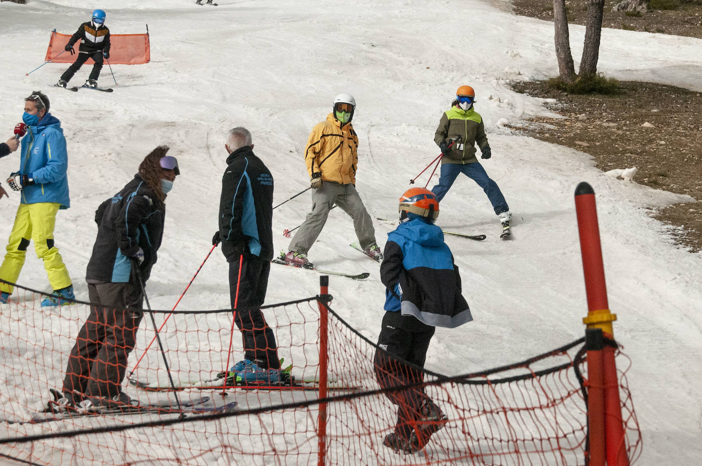 Ültimo día en las pistas de Navacerrada 