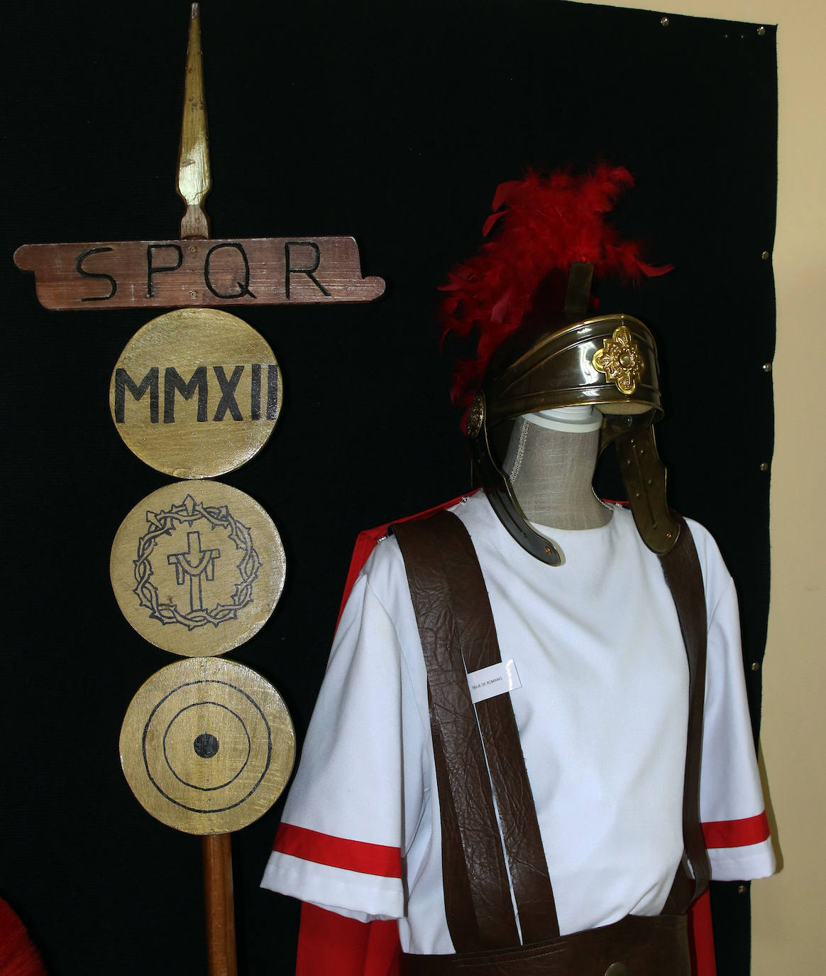 Exposición de la cofradia de Nuestra Señora de la Piedad