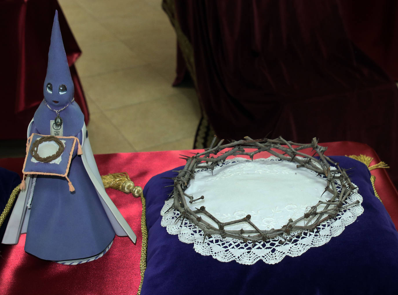 Exposición de la cofradia de Nuestra Señora de la Piedad