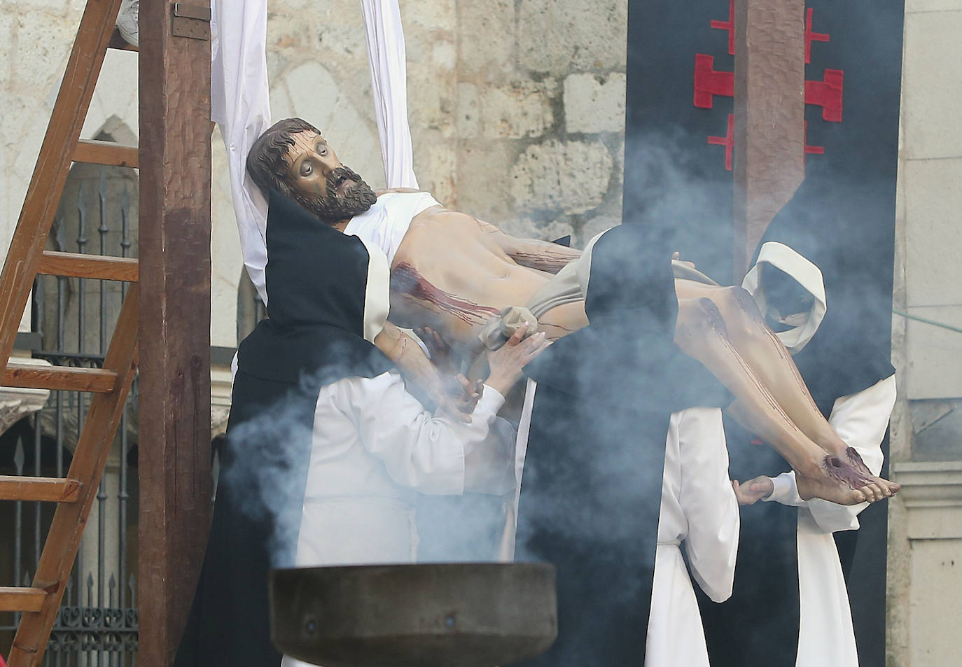 Fotos: Función del Descendimiento, este Viernes Santo en Palencia