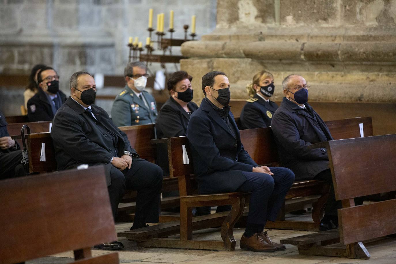 El padre Víctor Herrero de Miguel de la Orden de los Hermanos Menores de los Capuchinos ha sido el encargado del Sermón este Viernes Santo