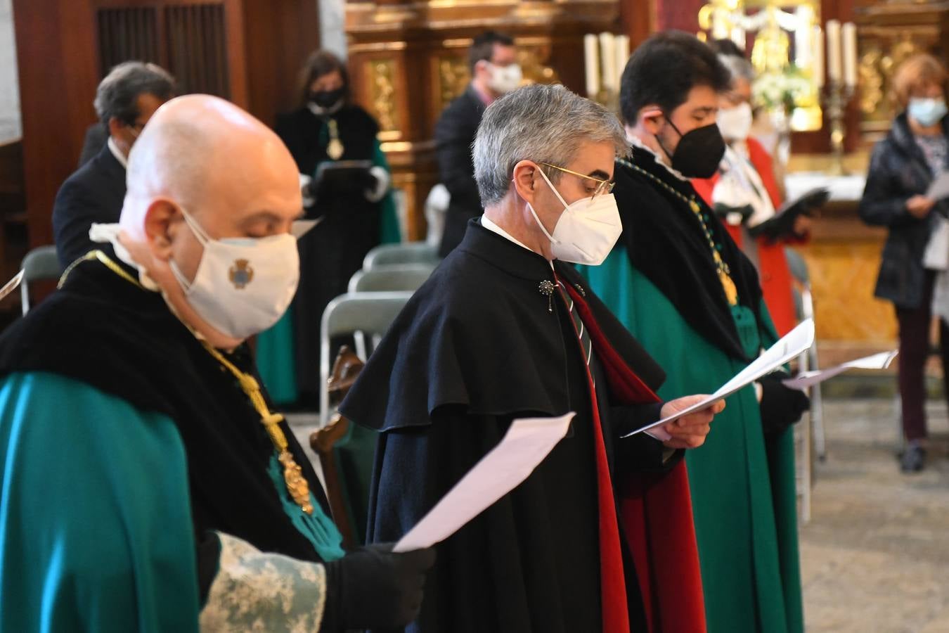 Fotos: Ofrecimiento de los Dolores en la iglesia de la Vera Cruz de Valladolid