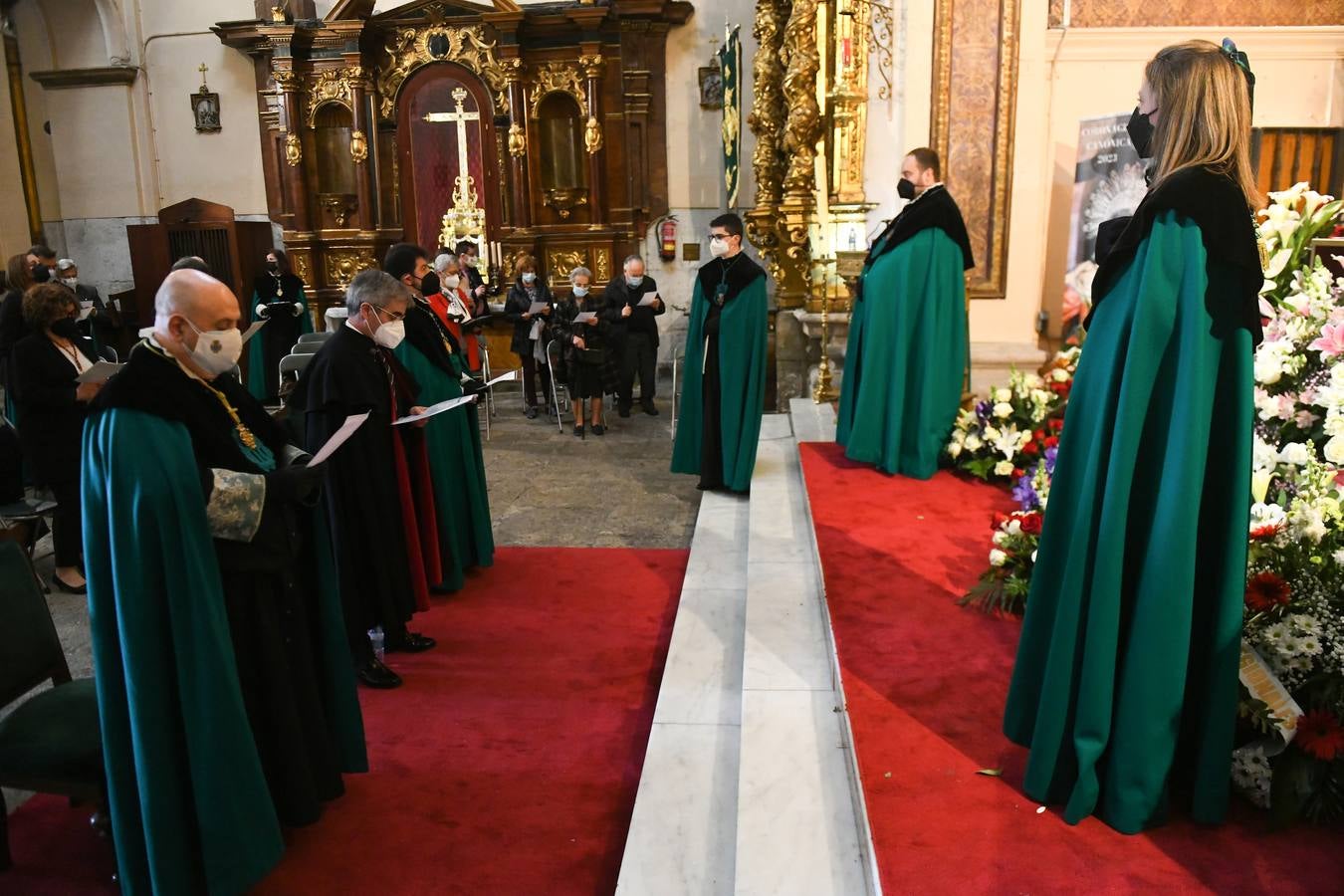 Fotos: Ofrecimiento de los Dolores en la iglesia de la Vera Cruz de Valladolid