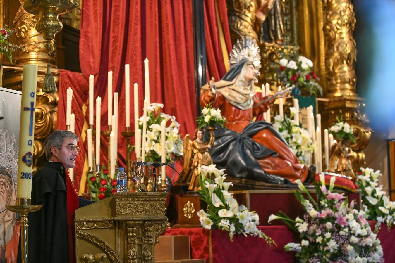Fotos: Ofrecimiento de los Dolores en la iglesia de la Vera Cruz de Valladolid