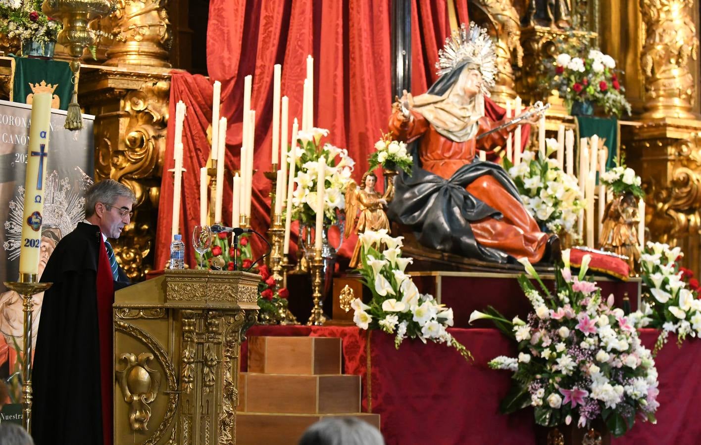 Fotos: Ofrecimiento de los Dolores en la iglesia de la Vera Cruz de Valladolid