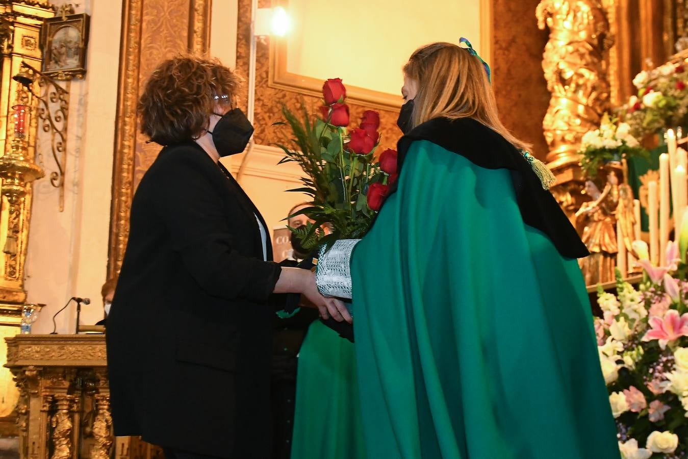 Fotos: Ofrecimiento de los Dolores en la iglesia de la Vera Cruz de Valladolid