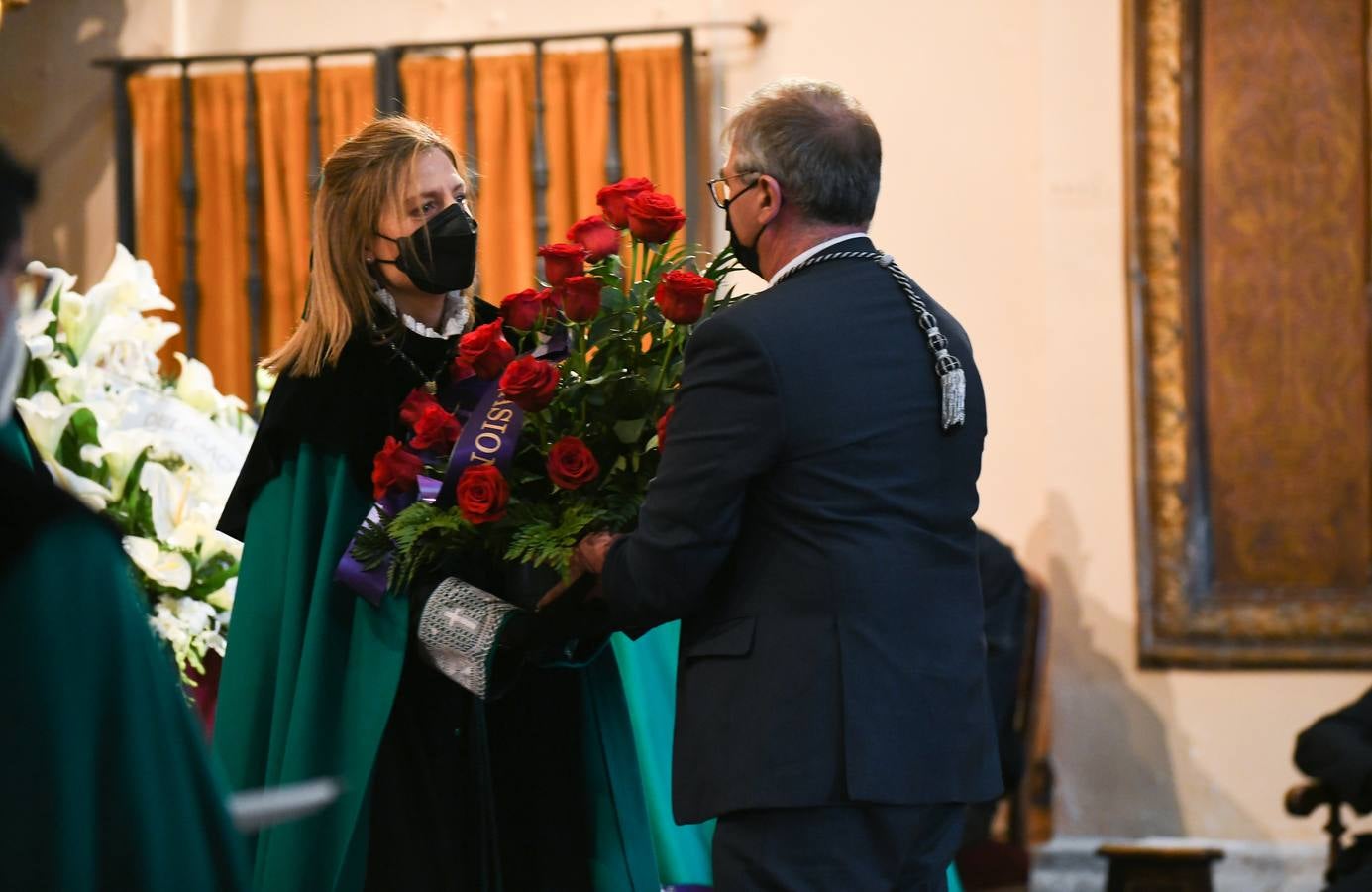 Fotos: Ofrecimiento de los Dolores en la iglesia de la Vera Cruz de Valladolid