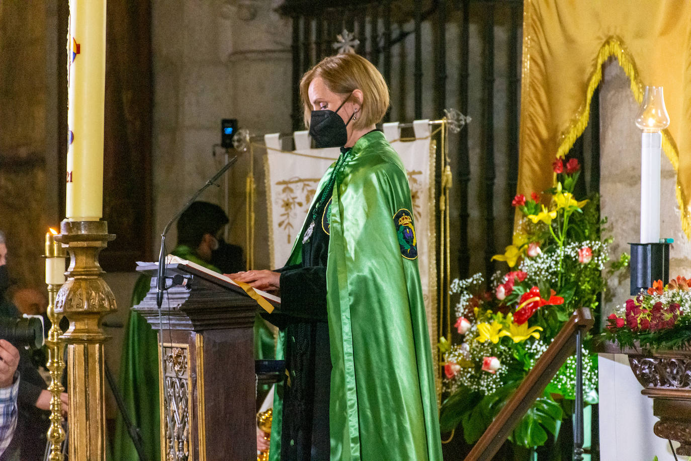 Fotos: El Rompimiento del Velo cierra la Semana Santa en Palencia