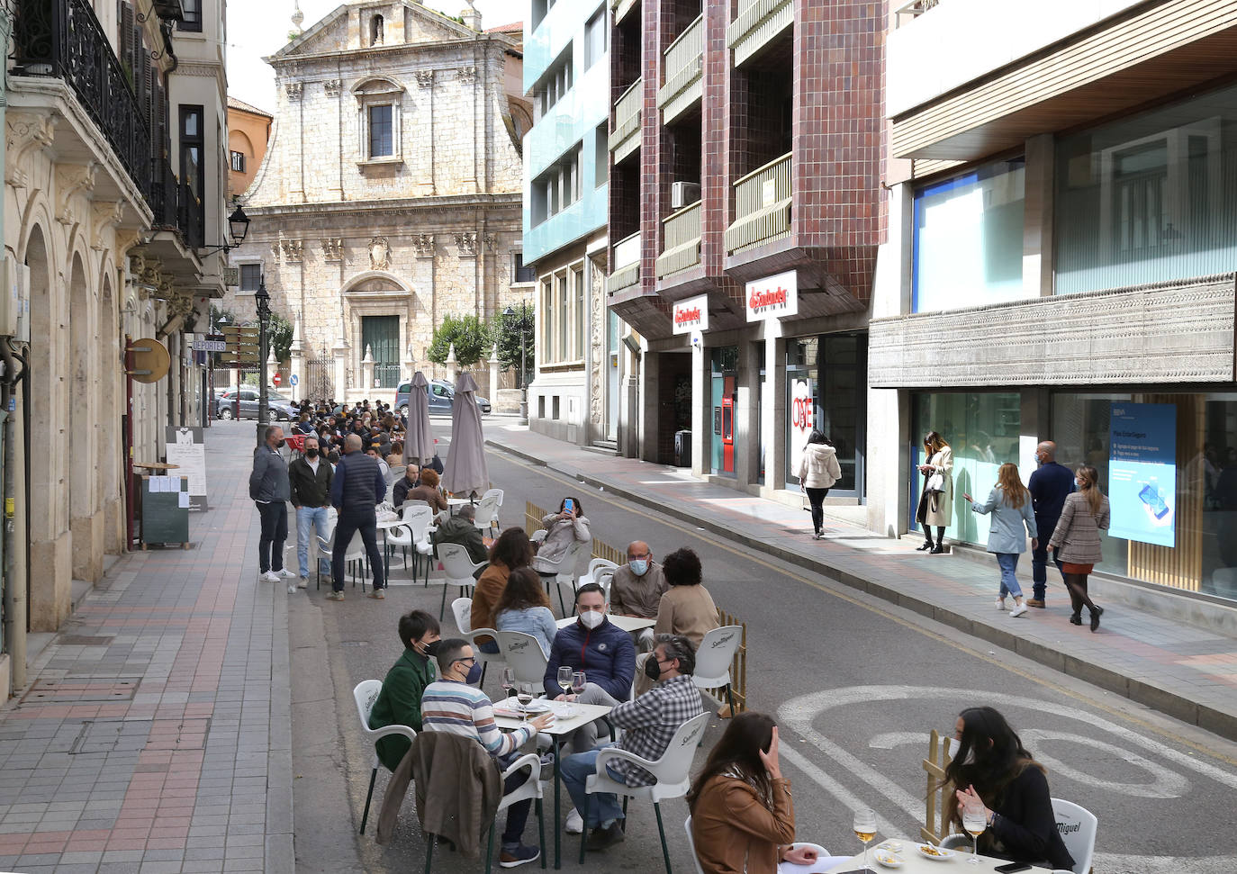 Fotos: Las terrazas, un imprescindible para bares y restaurantes en Palencia