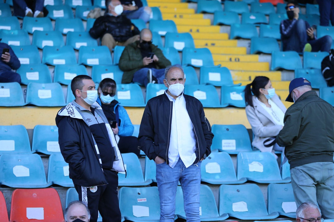 Aficionados del Salamanca en el Helmántico