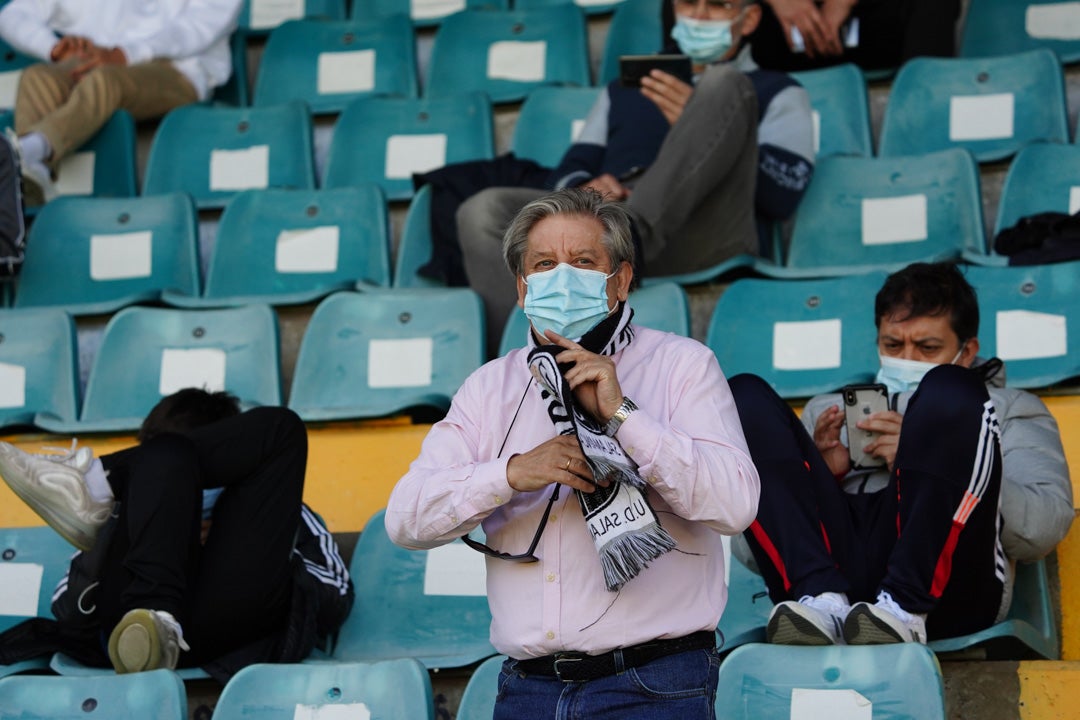 Aficionados del Salamanca en el Helmántico