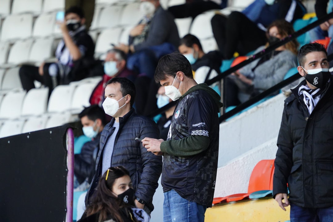 Aficionados del Salamanca en el Helmántico