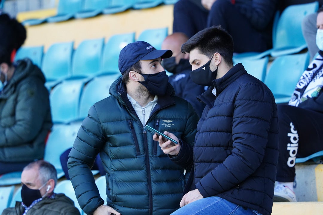 Aficionados del Salamanca en el Helmántico