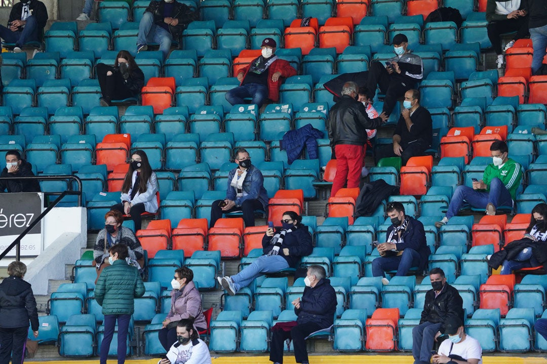 Aficionados del Salamanca en el Helmántico