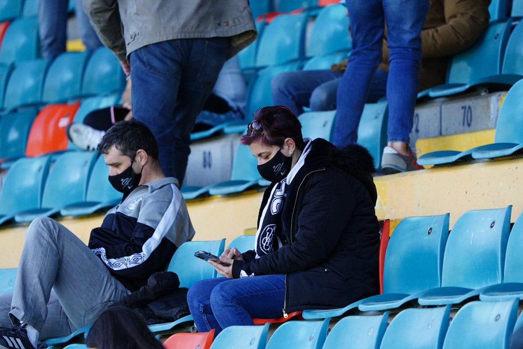 Aficionados del Salamanca en el Helmántico