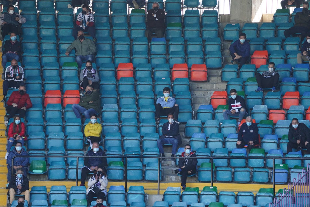 Aficionados del Salamanca en el Helmántico