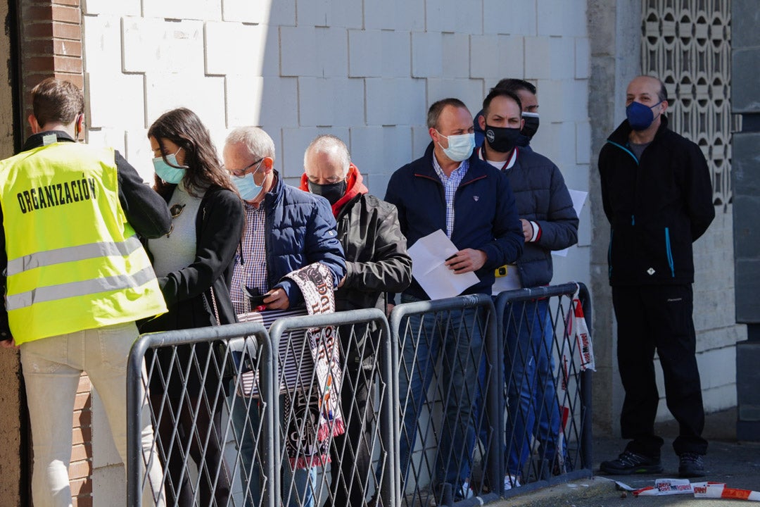 Aficionados del Salamanca en el Helmántico