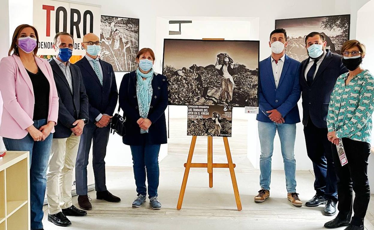 Inauguración de la muestra en el Alcázar de Toro (Zamora). 