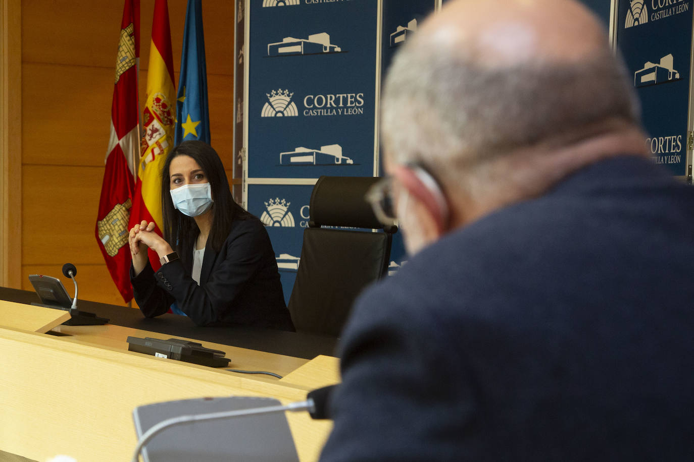 Inés Arrimadas visita Castilla y León. 