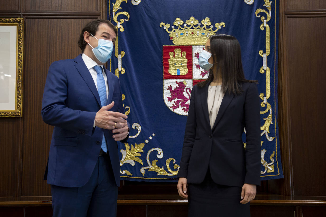 Inés Arrimadas visita Castilla y León. 