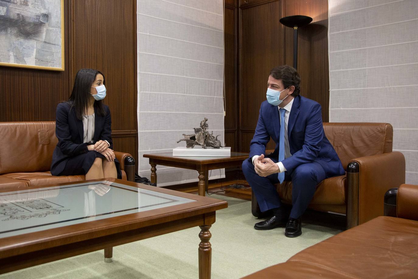 Inés Arrimadas visita Castilla y León. 