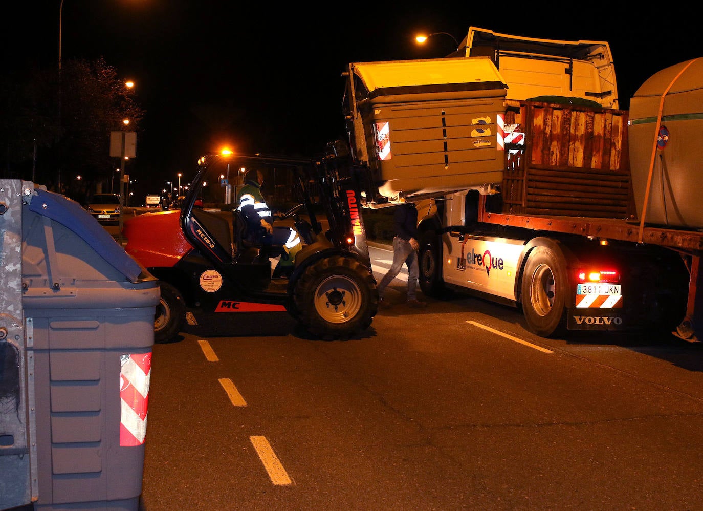 Renovación de los contenedores en Segovia 