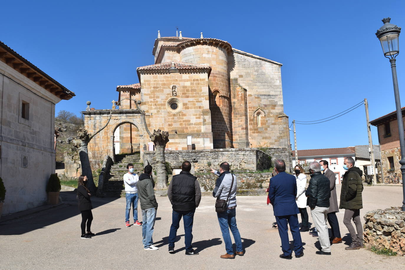 Fotos: La iglesia de Barrio de Santa María luce restaurada