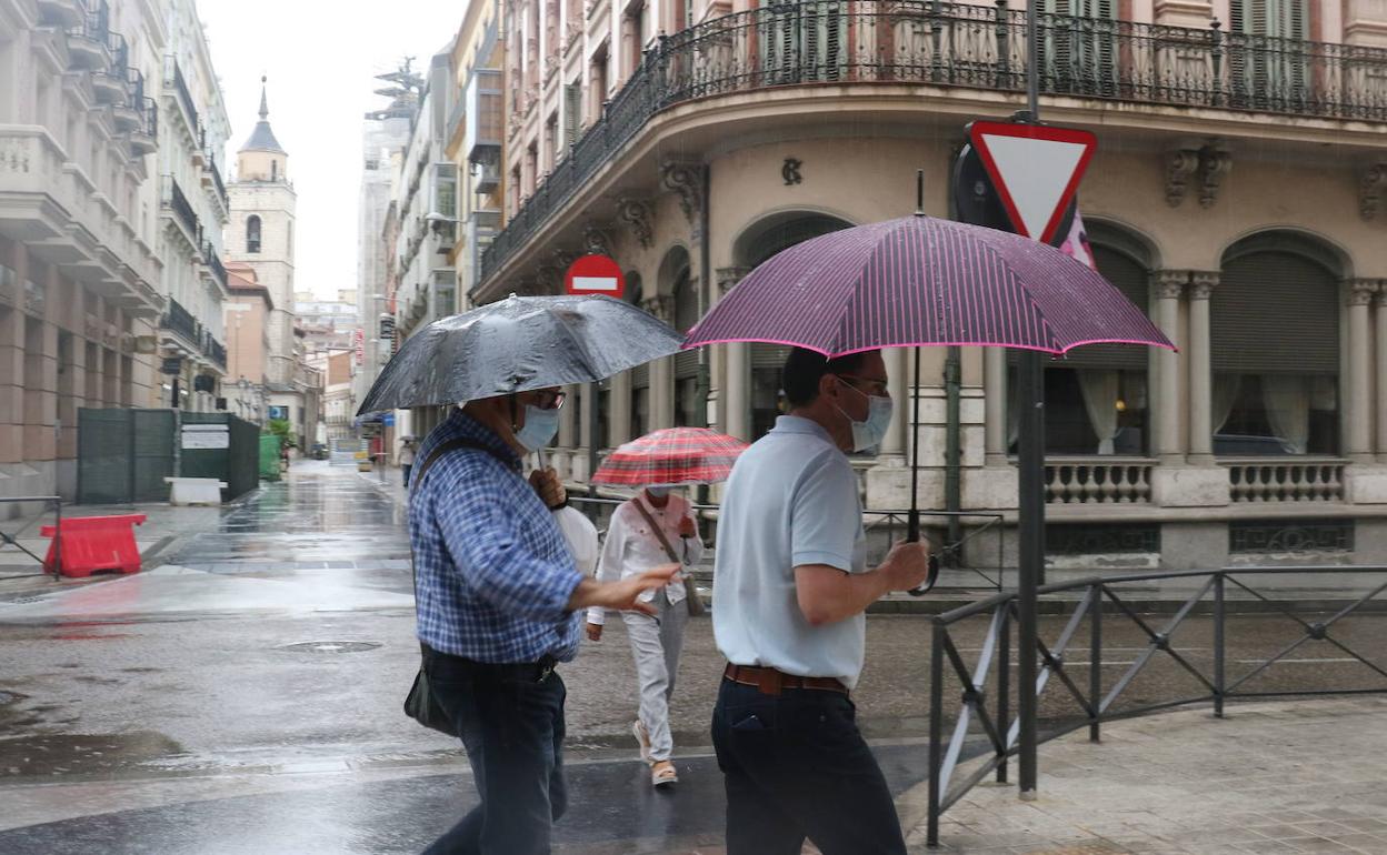 Tormentas, granizo y fuertes vientos en Castilla y León durante el fin de semana