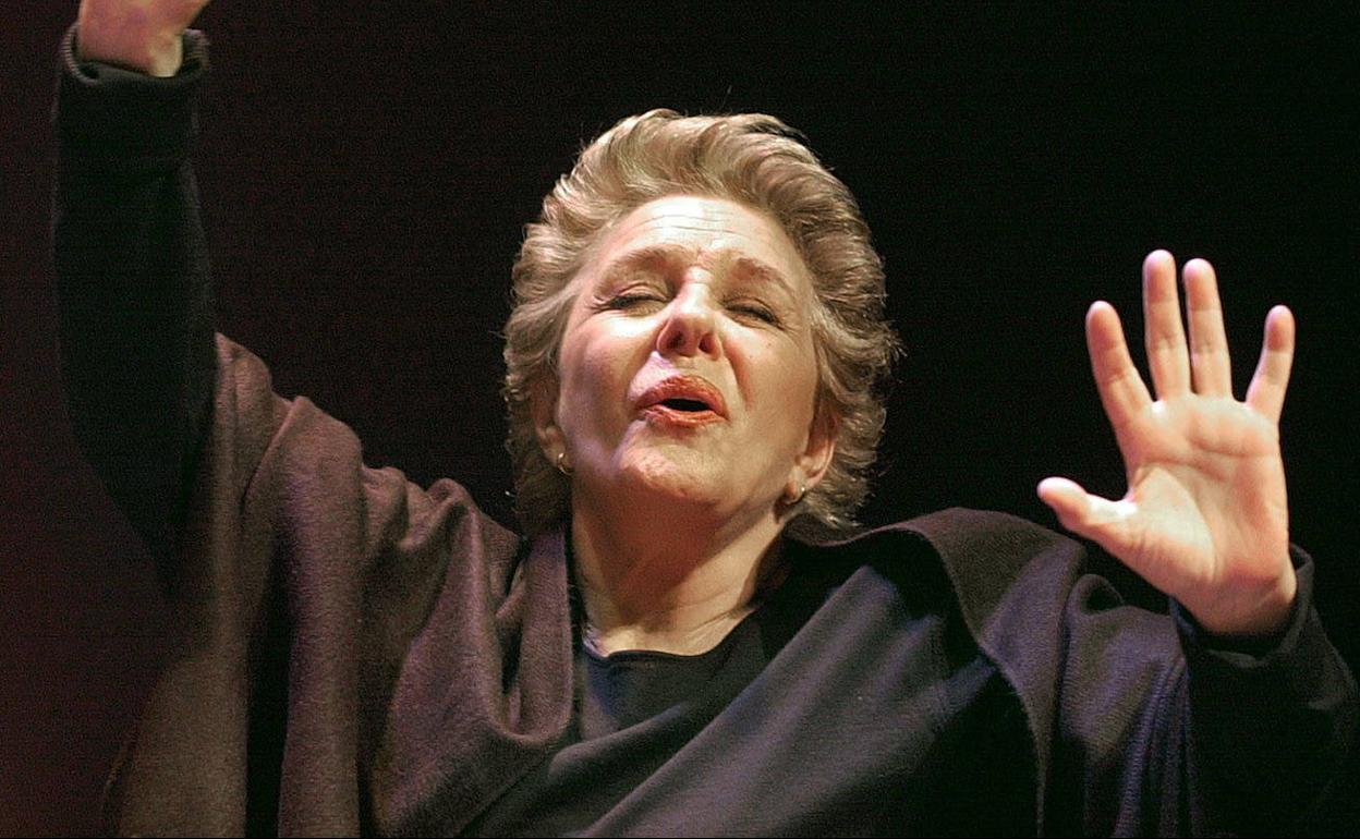 Lola Herrera, en 'Cinco horas con Mario'.