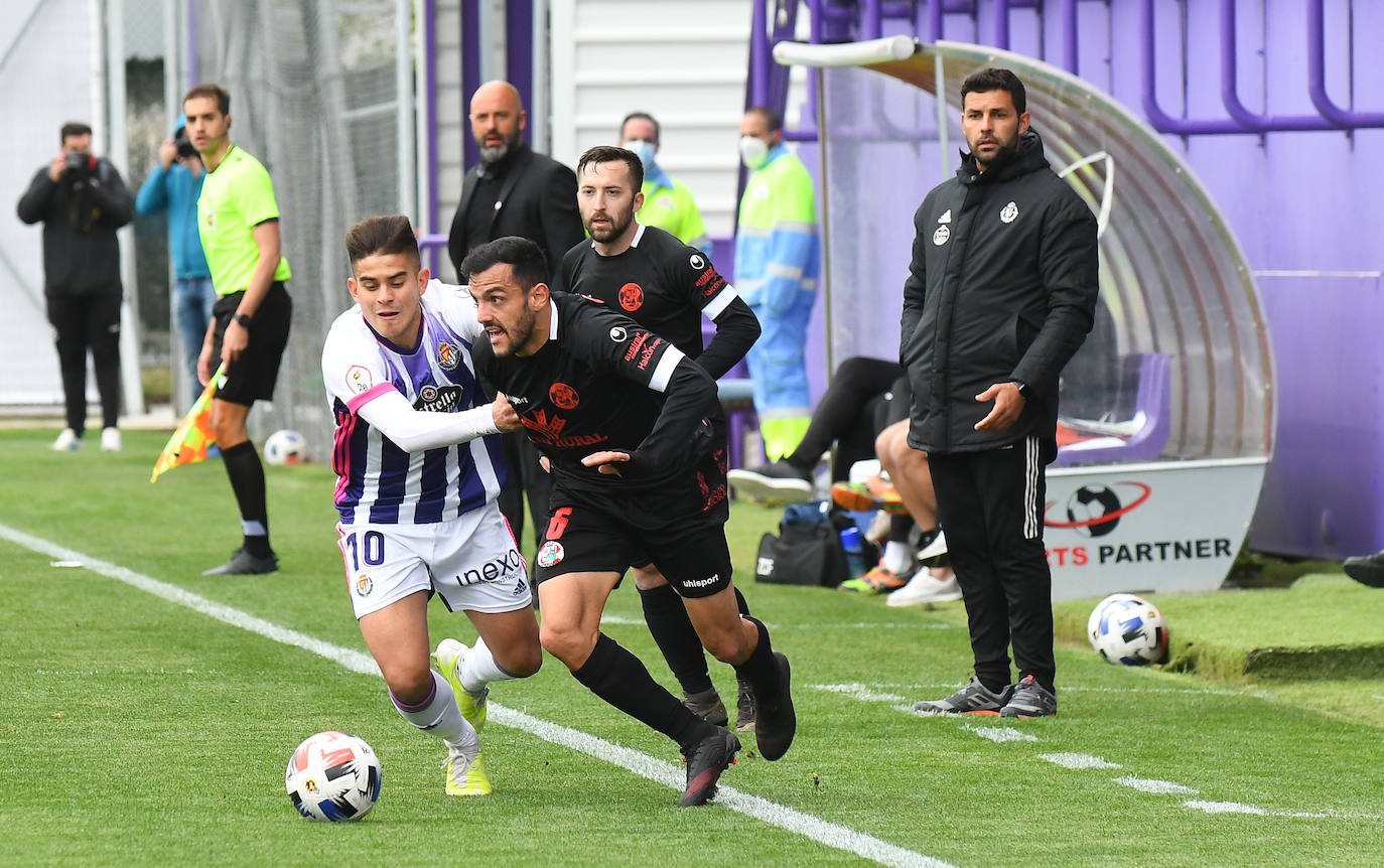 Así se ha jugado el encuentro entre el Valladolid-Promesas y el Zamora