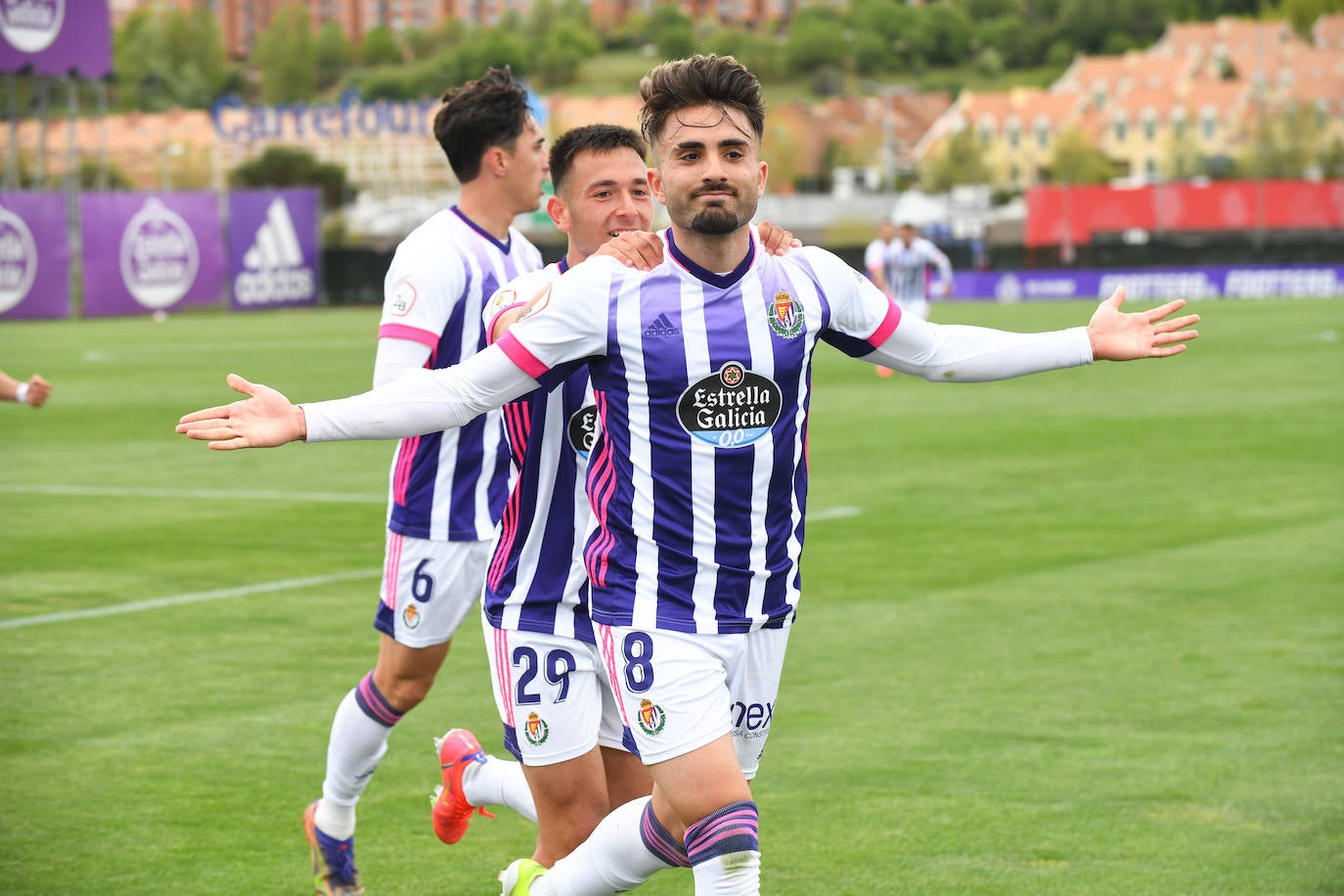 Así se ha jugado el encuentro entre el Valladolid-Promesas y el Zamora