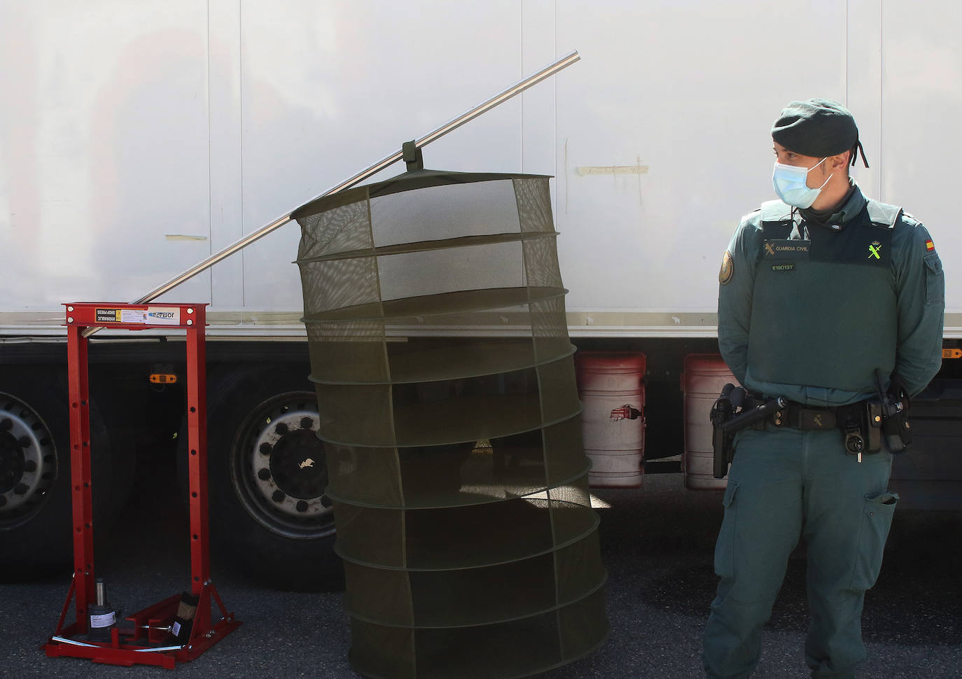 Operación antidroga en Segovia 