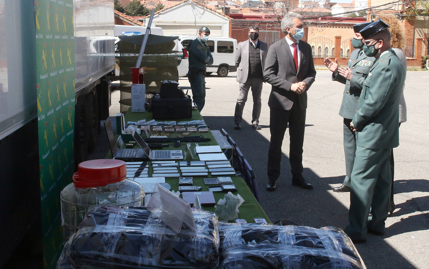 Operación antidroga en Segovia 