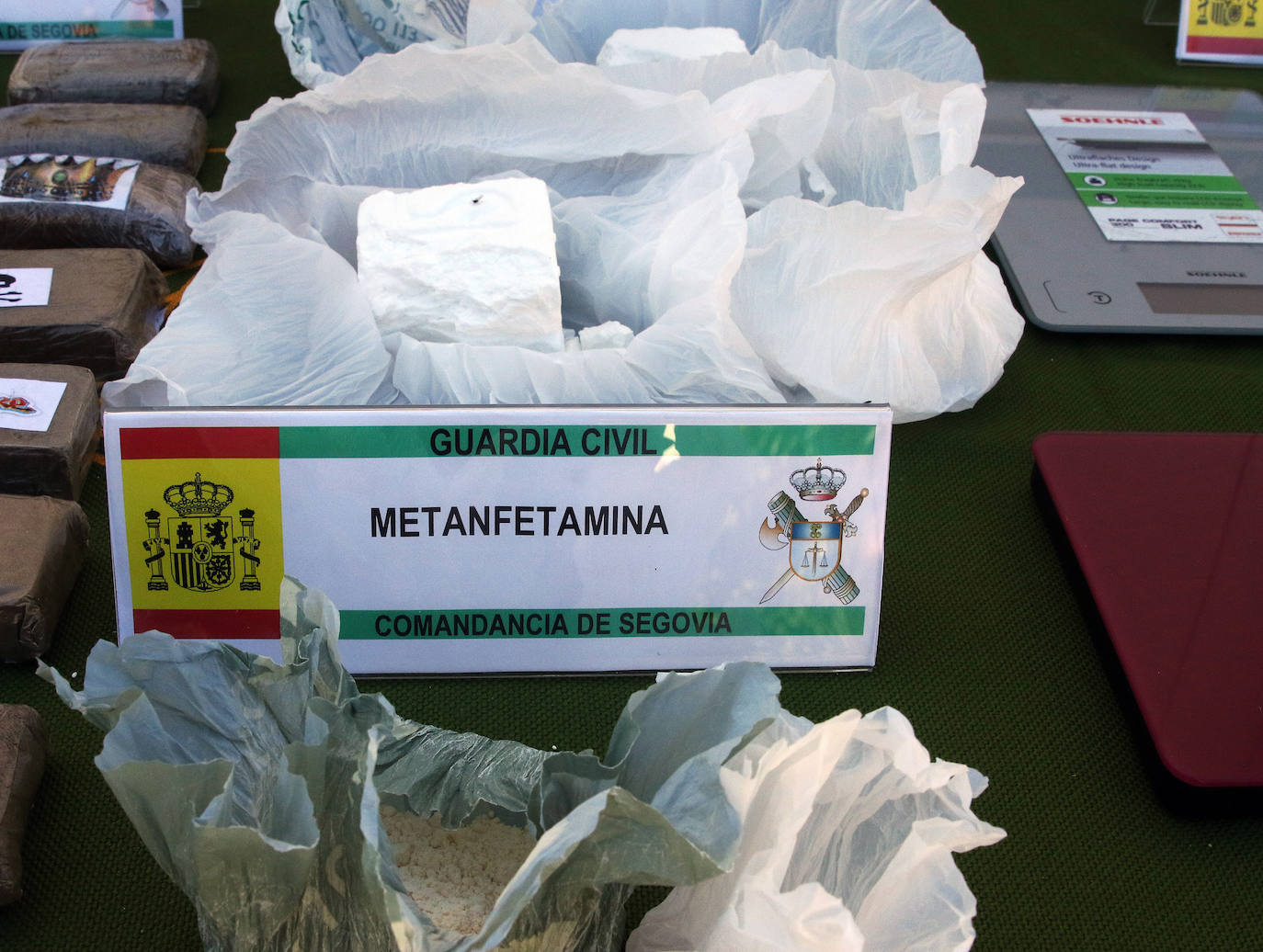 Operación antidroga en Segovia 