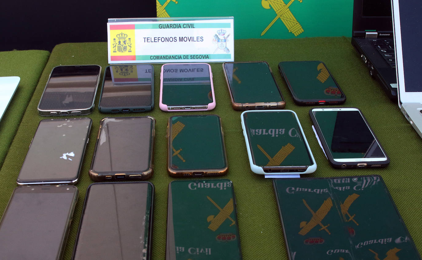 Operación antidroga en Segovia 