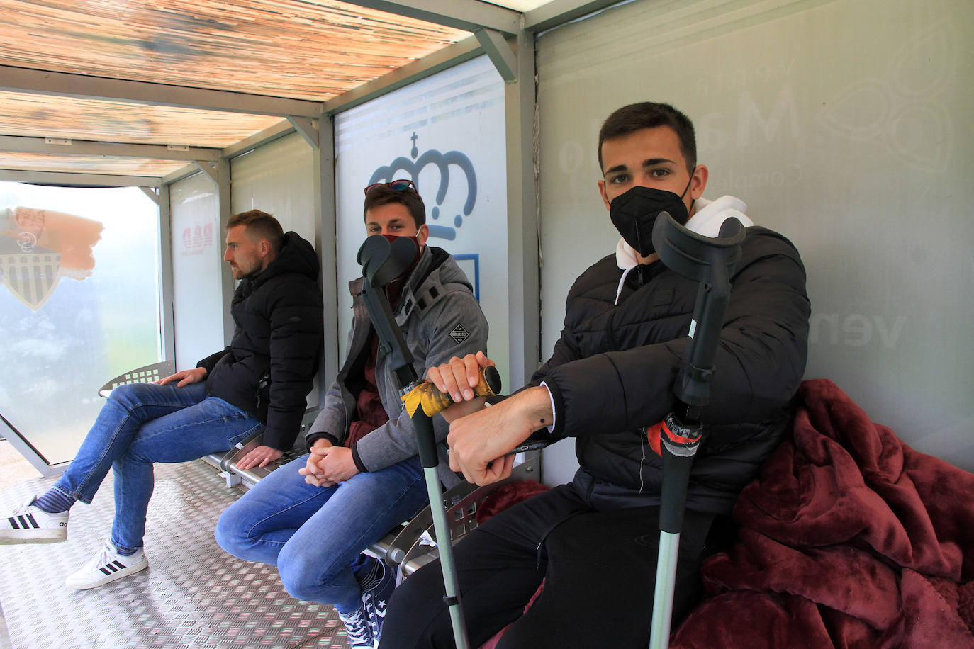 Jugadas del encuentro entre la Segoviana y el Astorga.