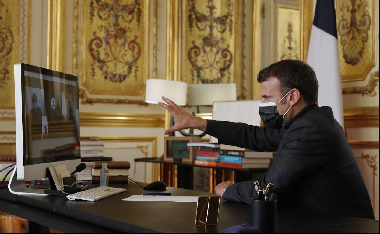 El presidente de Francia, Emmanuel Macron.