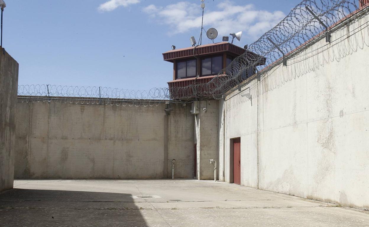 Interior del centro penitenciario de Villanubla. 