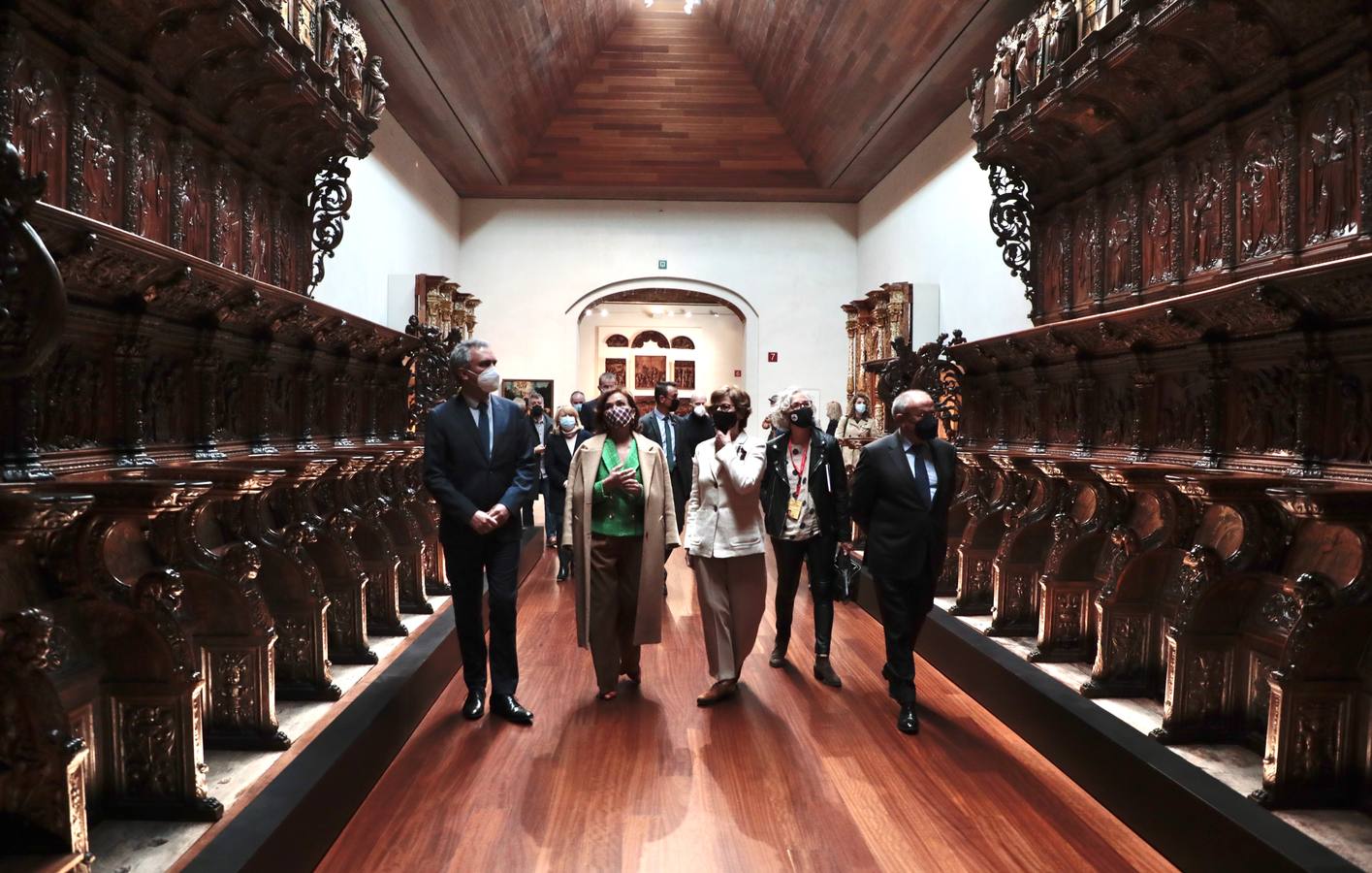 Fotos: Carmen Calvo visita el Museo Nacional de Escultura de Valladolid