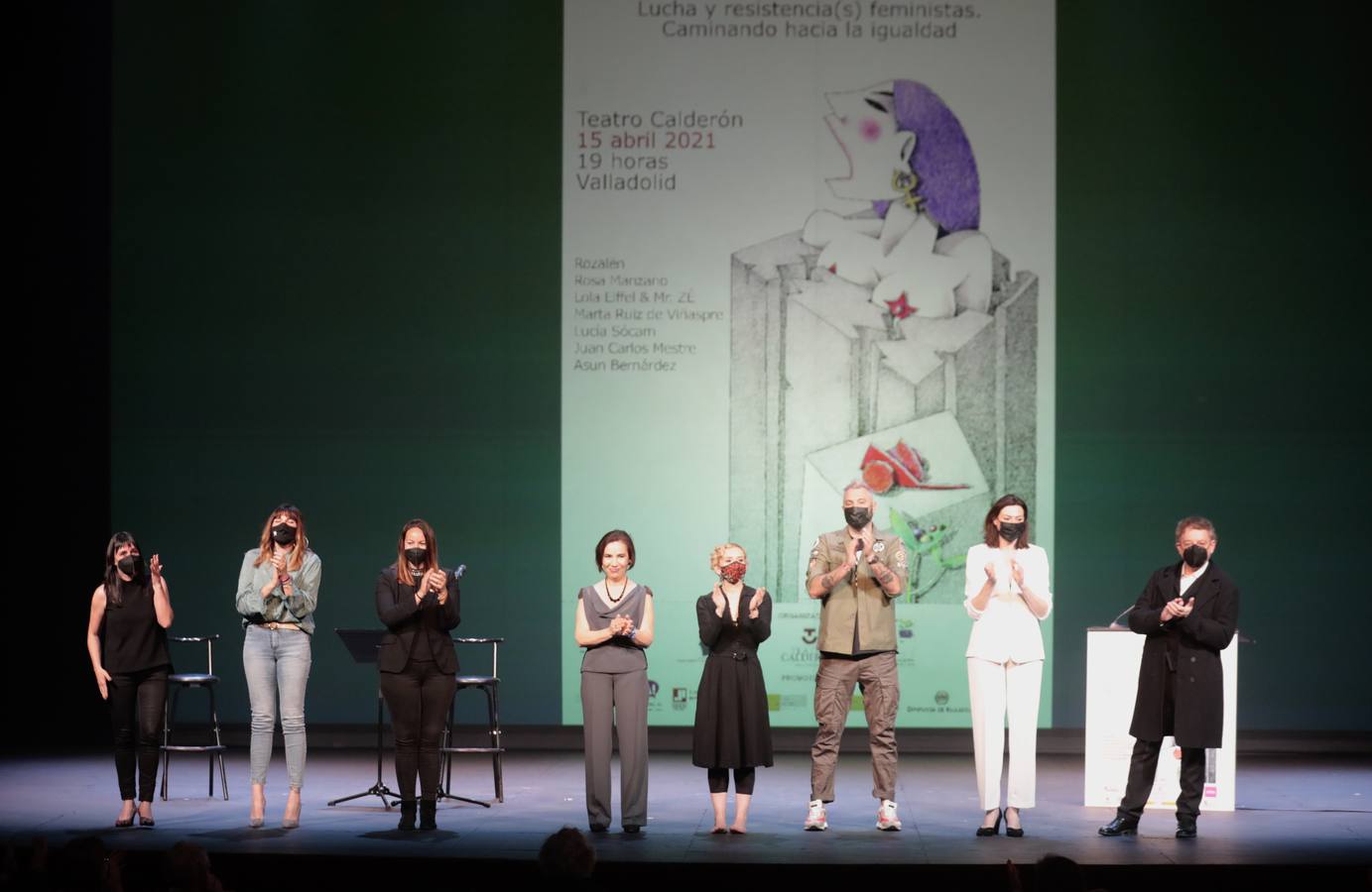 Fotos: Gala homenaje de la segunda edición de &#039;Territorios de la Memoria&#039; en el Teatro Calderón de Valladolid