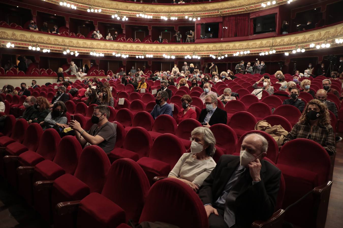 Fotos: Gala homenaje de la segunda edición de &#039;Territorios de la Memoria&#039; en el Teatro Calderón de Valladolid