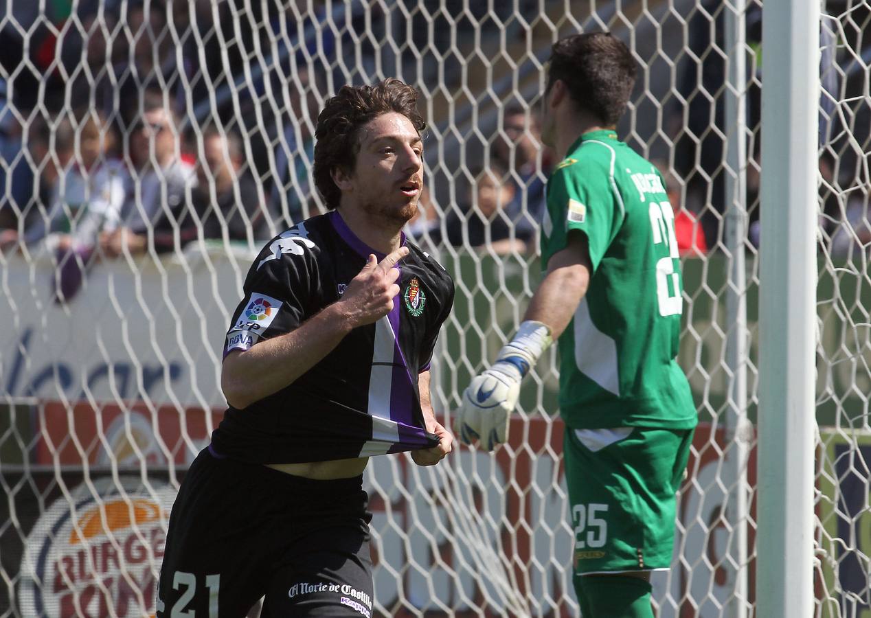 11.03.12 Sisi celebra su gol en el partido ante el Elche.